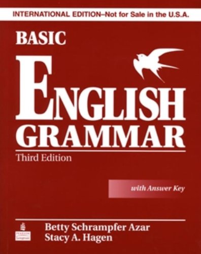 Azar Grammar Series Basic English Grammar 3rd Edition Student Book (with Key) and Audio CD