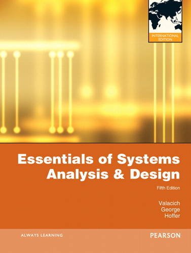 Essentials of Systems Analysis and Design: International Version