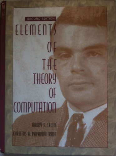 Elements of the Theory of Computation