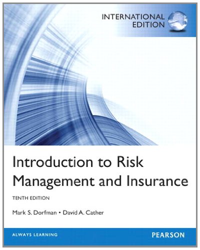 Introduction to Risk Management and Insurance