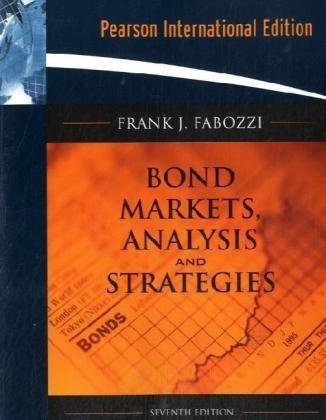 Bond Markets, Analysis, and Strategies