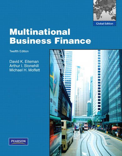 Multinational Business Finance:Global Edition