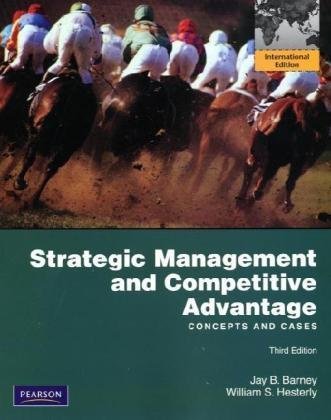 Strategic Management and Competitive Advantage