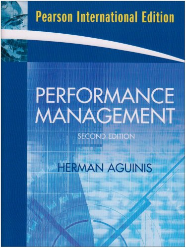 Performance Management:International Edition