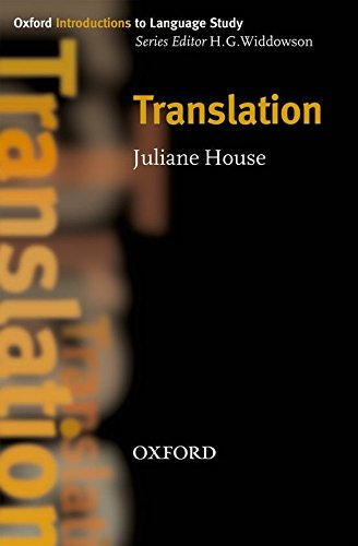 Translation (Oxford Introduction to Language Study ELT)