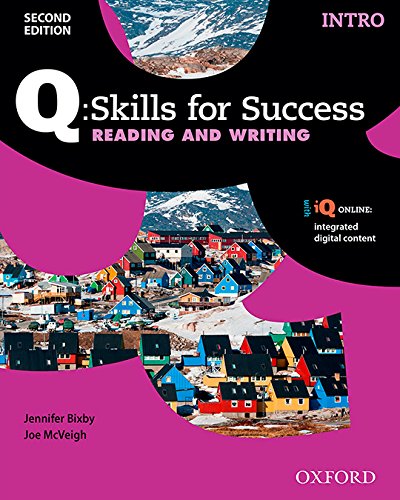 Q Skills for Success 2 ed. Intro Level Reading & Writing Student Book with iQ Online