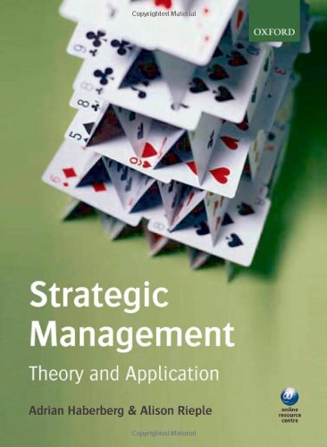 Strategic Management: Theory and Application