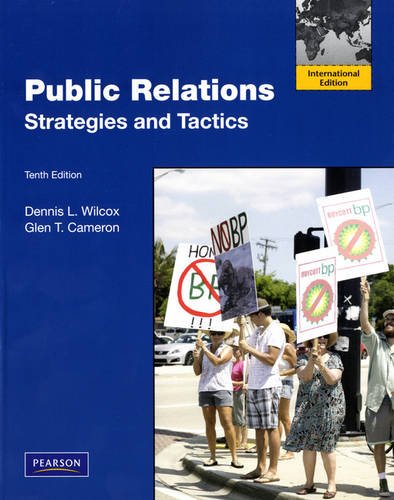 Public Relations: Strategies and Tactics