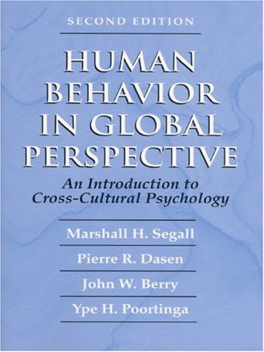 Human Behavior in Global Perspective