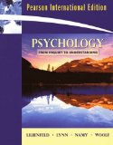 Psychology: From Inquiry to Understanding: International Edition