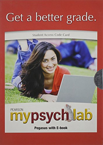 MyPsychLab Pegasus with Pearson eText - Valuepack Access Card