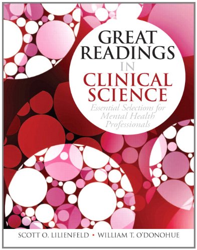 Great Readings in Clinical Science: Essential Selections for Mental Health Professionals