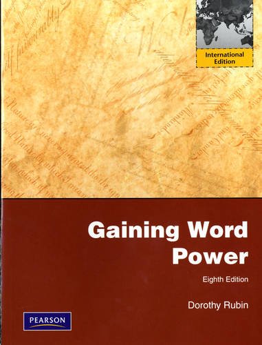 Gaining Word Power