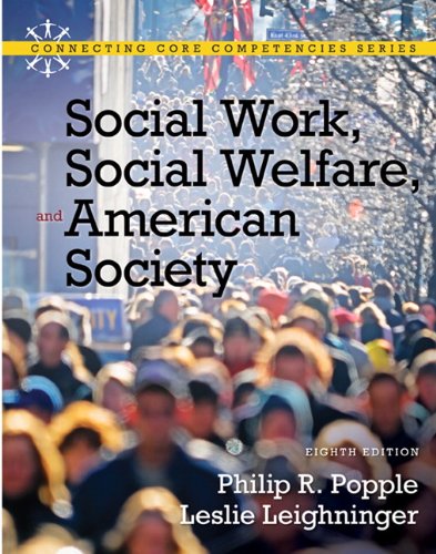 Social Work, Social Welfare and American Society