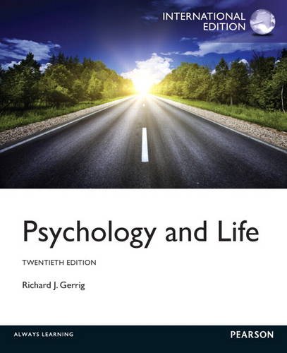 Psychology and Life:International Edition