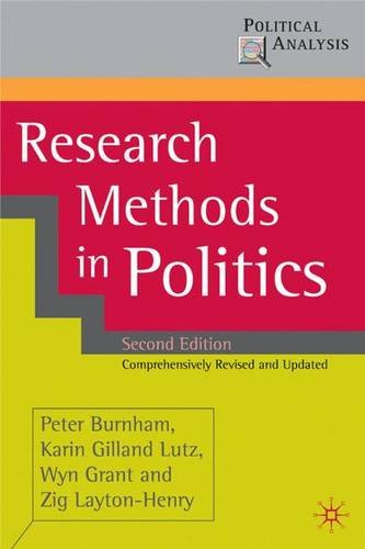 Research Methods in Politics (Political Analysis)