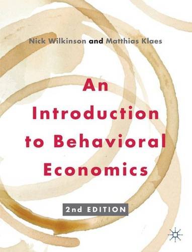 An Introduction to Behavioral Economics