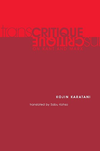 Transcritique: On Kant and Marx