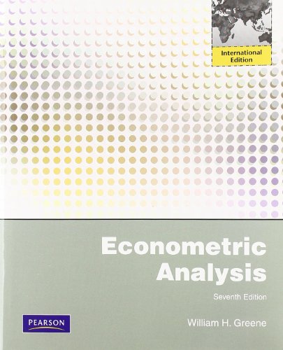 Econometric Analysis: International Edition