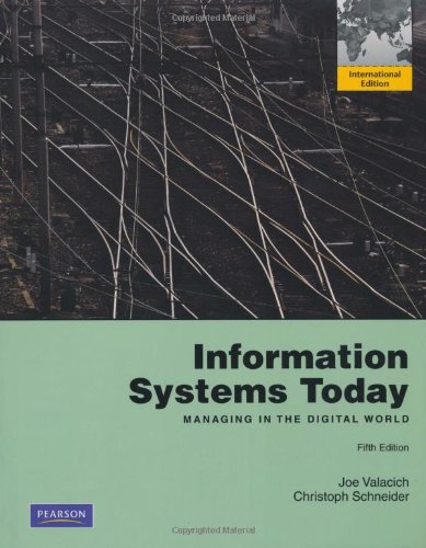 Information Systems Today with MyMISLab