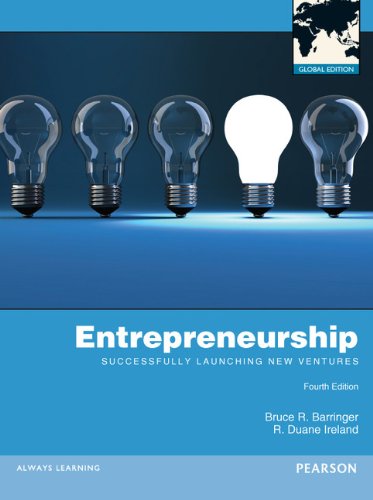 Entrepreneurship: Successfully Launching New Ventures Global Edition