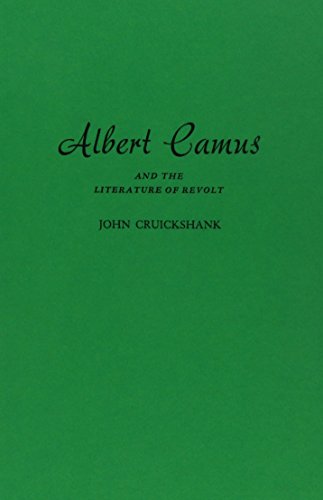 Albert Camus and the Literature of Revolt.