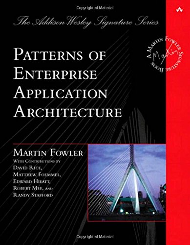 Patterns of Enterprise Application Architecture (The Addison-Wesley Signature Series)