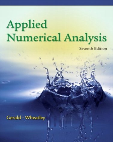 Applied Numerical Analysis (Featured Titles for Numerical Analysis)