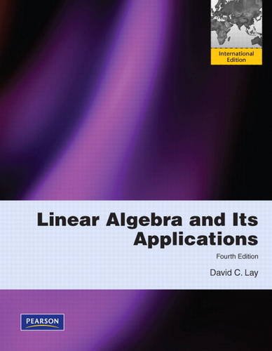 Linear Algebra and Its Applications:International Edition