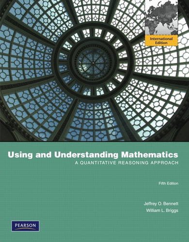 Using and Understanding Mathematics: A Quantitative Reasoning Approach