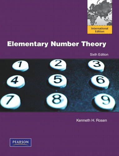 Elementary Number Theory