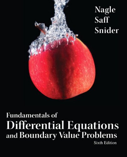 Fundamentals of Differential Equations and Boundary Value Problems (Featured Titles for Differential Equations)