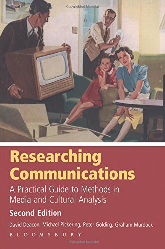 Researching Communications: A Practical Guide to Methods in Media and Cultural Analysis