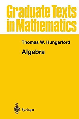 Algebra: v. 73 (Graduate Texts in Mathematics)