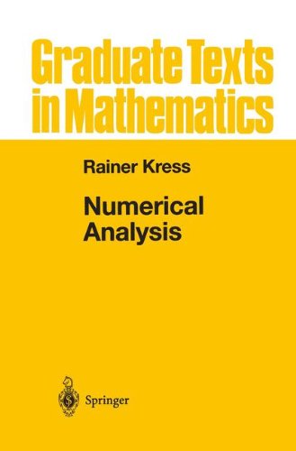 Numerical Analysis: v. 181 (Graduate Texts in Mathematics)