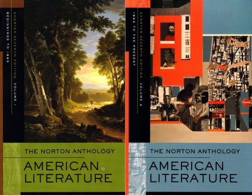 The Norton Anthology of American Literature: Shorter