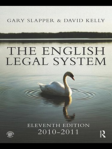 The English Legal System: 2010-2011