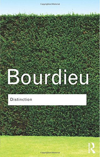 Distinction (Routledge Classics)