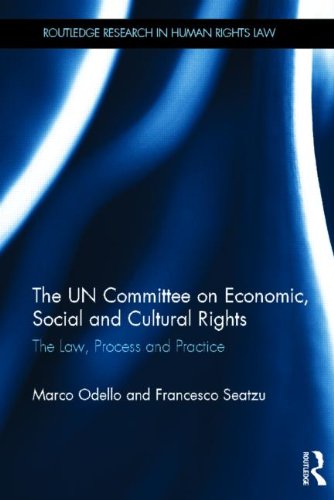 The UN Committee on Economic, Social and Cultural Rights: The Law, Process and Practice (Routledge Research in Human Rights Law)