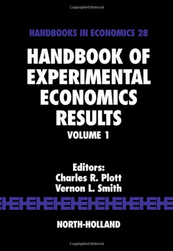 Handbook of Experimental Economics Results