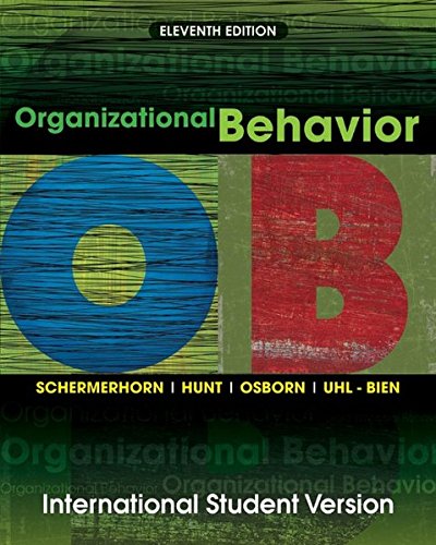 Organizational Behavior