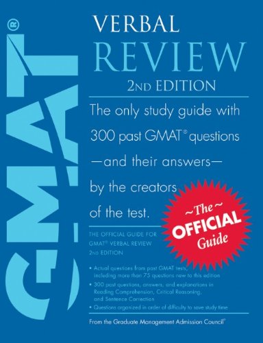 GMAT Verbal Review