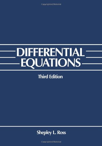 Differential Equations 3e