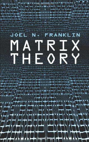 Matrix Theory (Dover Books on Mathematics)