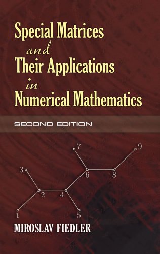 Special Matrices and Their Applications in Numerical Mathematics (Dover Books on Mathematics)