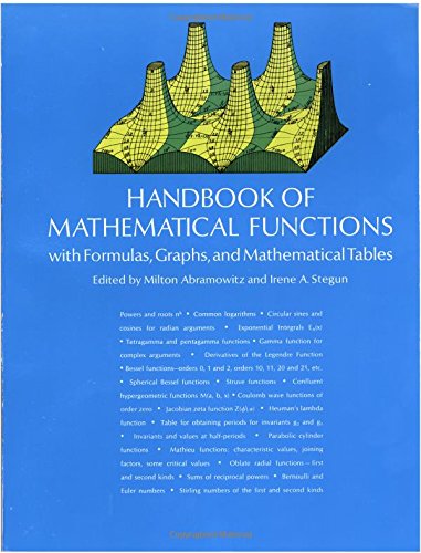 Handbook of Mathematical Functions (Dover Books on Mathematics)