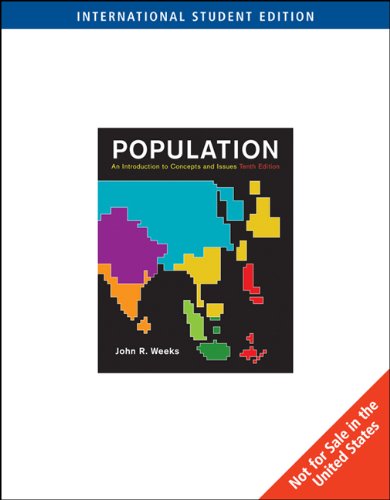 Population: An Introduction to Concepts and Issues