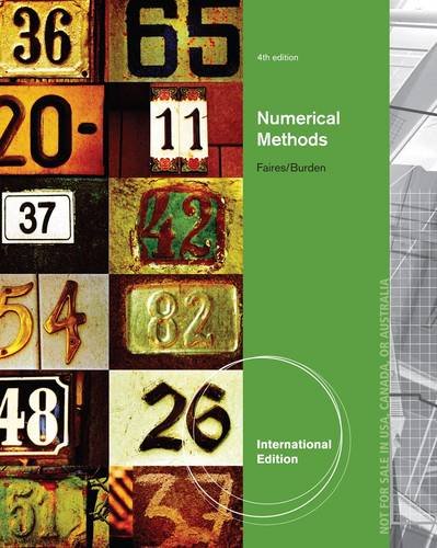 Numerical Methods, International Edition