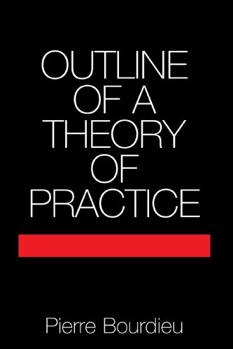 Outline of a Theory of Practice (Cambridge Studies in Social and Cultural Anthropology)