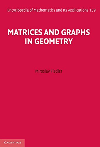 Matrices and Graphs in Geometry (Encyclopedia of Mathematics and its Applications)